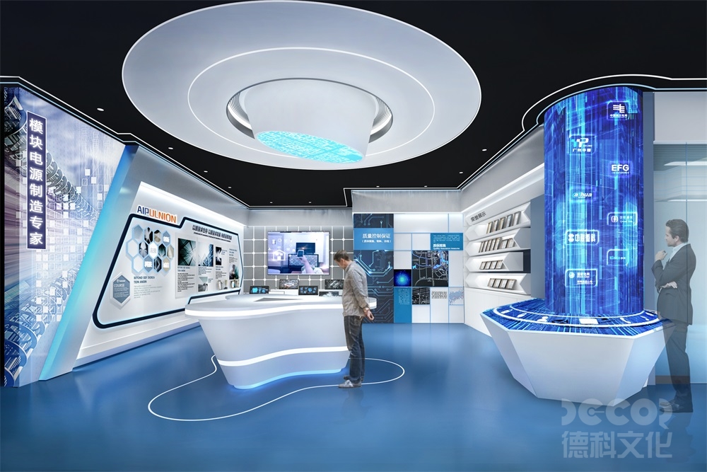 科技展館設計中有哪些常見的展示方式和技術手段？